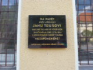 Detail pamětní desky