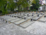 Levá část hrobů - pohřebiště obětí 1. SV - po rekonstrukci 30.9.2014